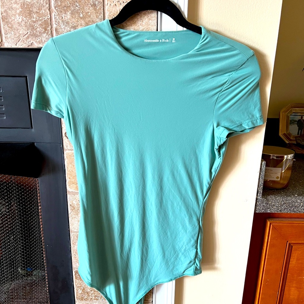 Teal Abercrombie Body Suit